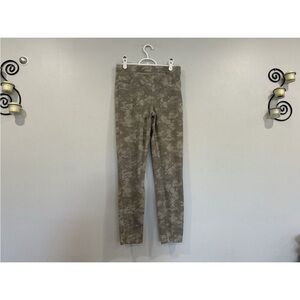Spanx Jean-ish Ankle Leggings Pants Camo Medium M 20018R
